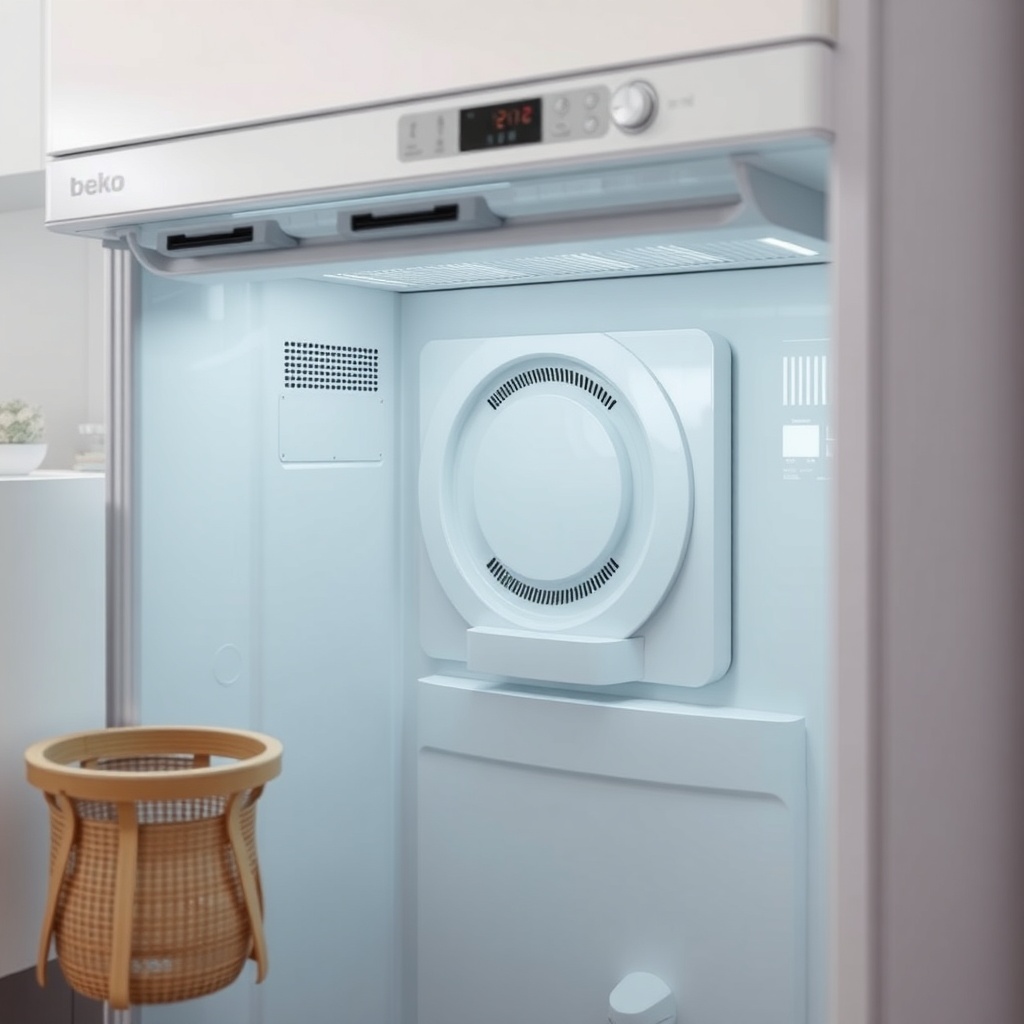Beko 3040 S cihazının iç mekanizması